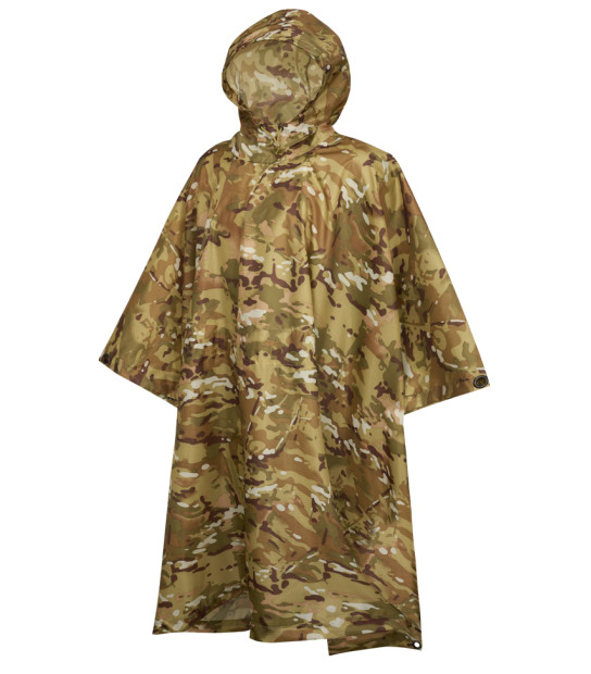 Poncho Thermique Militaire Multicam - Imperméable Camouflage Tactique - Neuf, Origine Ukraine