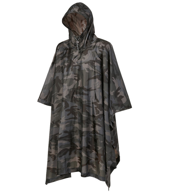 Poncho Ripstop darkcamo