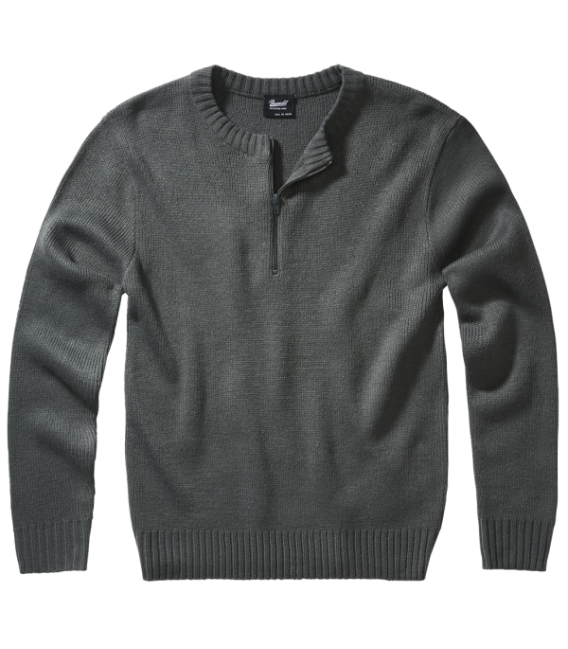 Pull armée anthracite