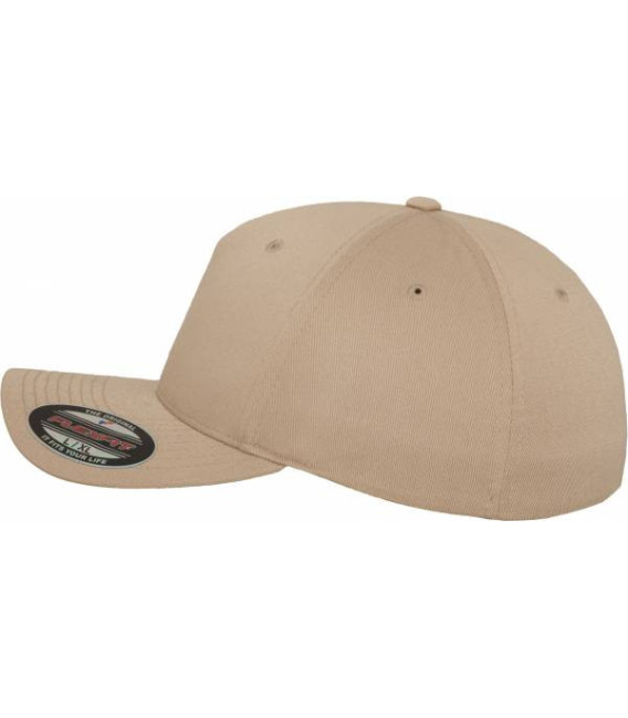 Casquette Flex fit 5 panneaux beige