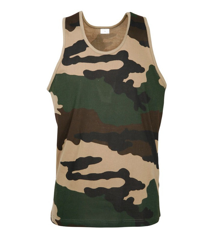 Jockmail Débardeur Fitness Néoprène Homme Camouflage - S/M, Maintien Et Confort
