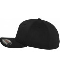 Casquette Flex fit 5 panneaux noir