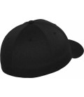 Casquette Flex fit 5 panneaux noir