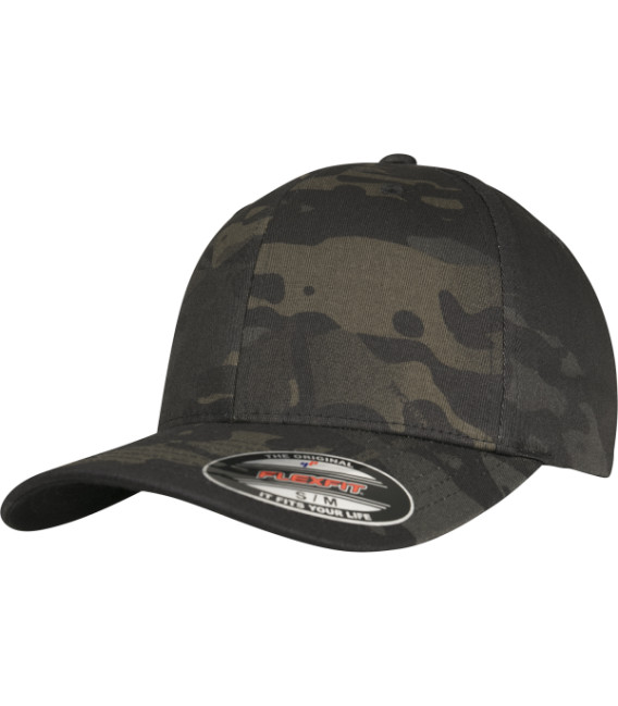 Casquette Flaxfit multicam noir