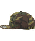 Casquette snapback cam woodland classique