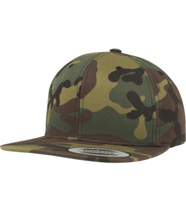 Casquette snapback cam woodland classique