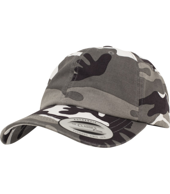 Casquette délavée a profil bas urbain