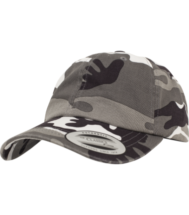 Casquette délavée a profil bas urbain