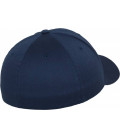 Casquette Flexfit en laine peigné marine