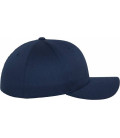 Casquette Flexfit en laine peigné marine