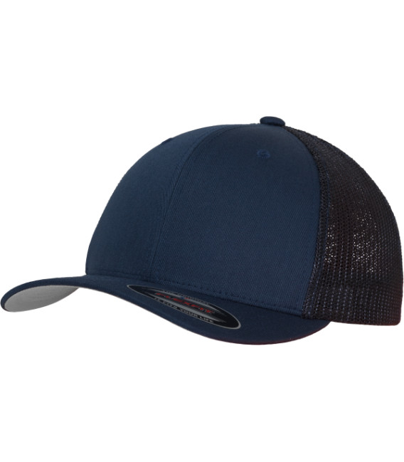 Casquette camionneur en filet Flexfit marine