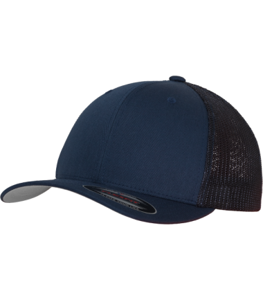Casquette camionneur en filet Flexfit marine