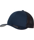 Casquette camionneur en filet Flexfit marine