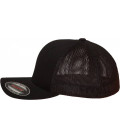 Casquette camionneur en filet Flexfit noir