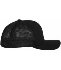 Casquette camionneur en filet Flexfit noir