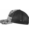 Casquette camionneur bicolore darkcamo/noir