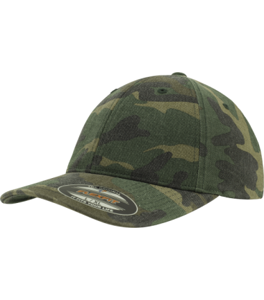 Casquette Flexfit effet délavé woodland