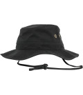 Chapeau de pêche ripstop noir