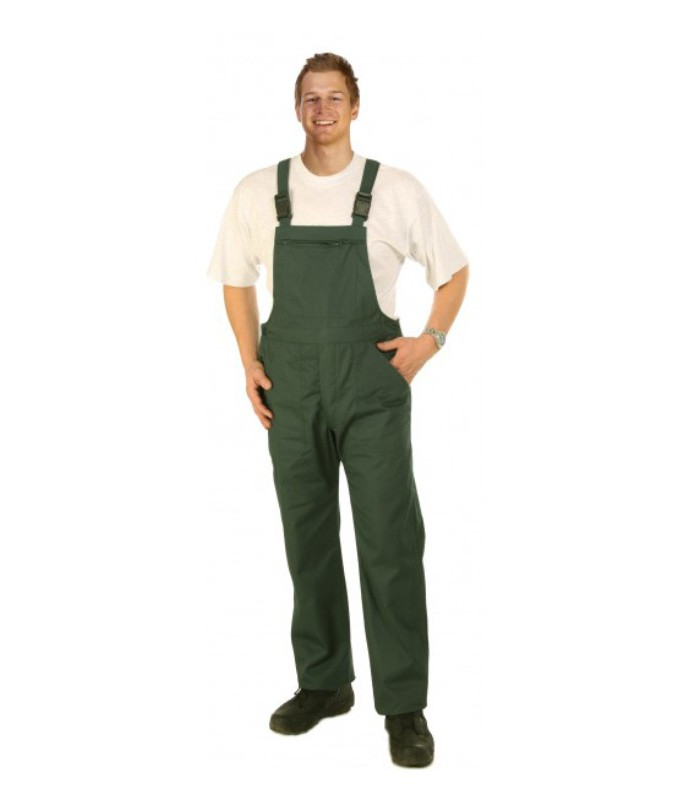 Salopette De Travail Homme Vintage - Polyester, Bretelles Amples, Style Streetwear - Vert Militaire Taille XXL - 6