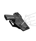 Holster droitier Vegatek Duty VKD8 noir Beretta 92/98 - PAMAS / MAS-G1