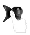 Holster droitier Vegatek Duty VKD8 tan Beretta 92/98-PAMAS / MAS-G1
