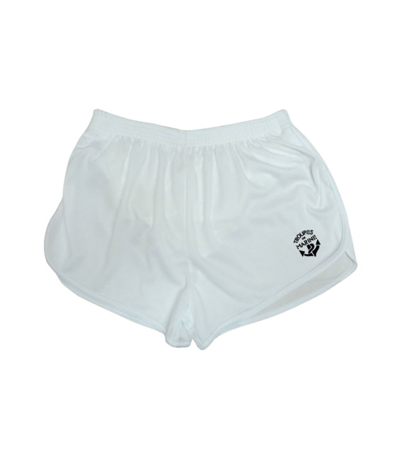 Short cooldry serigraphie tdm Blanc