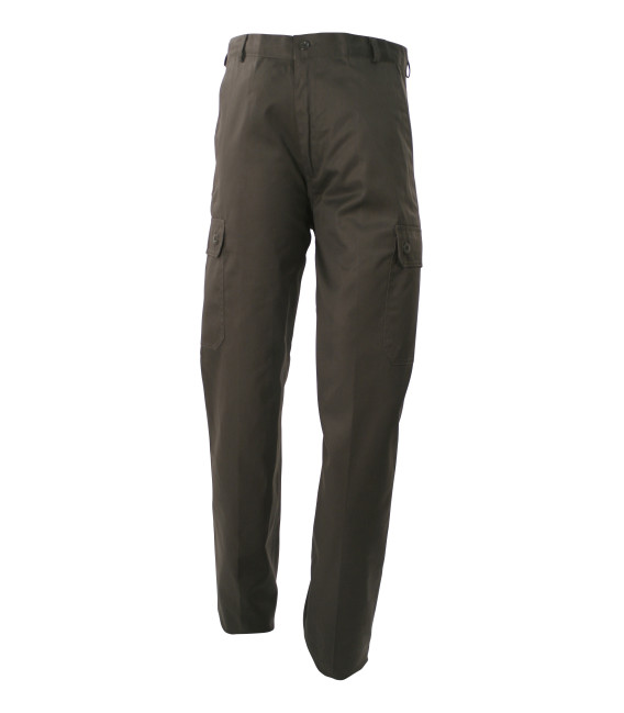 Pantalon 6 poches kaki