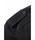 Chemise Willis manches longues noir