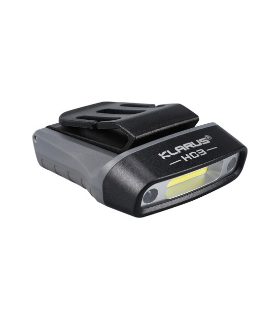 Lampe frontale rechargeable HC3 - 100 Lumens - grise