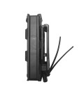 Porte-bâton télescopique 16 à 28'' Bungy 8BL noir