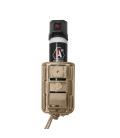 Porte-aérosol 50, 75 et 100 ML Bungy 8BL tan