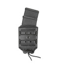 Porte-chargeur double Bungy 8BL noir pour M4/AR15