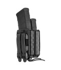 Porte-chargeur double Bungy 8BL noir pour M4/AR15