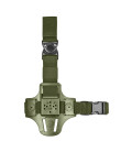 Plaque de cuisse compacte 1 sangle 8K17 vert olive