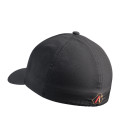 Casquette Stretch Fit A10 noir logos tan / rouge