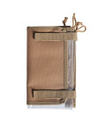 Porte-carte avec poche Expédition tan