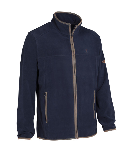 Blouson Polaire Scotland Femme Bleu