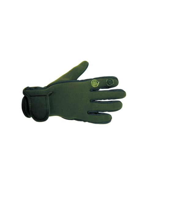Gants Chasse Neoprene Kaki