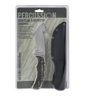 Couteau Droit A Depecer Marron