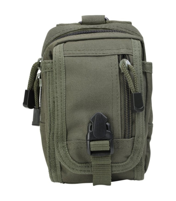 Poche Molle Multi Compartiments Ripstop Kaki
