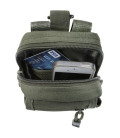 Poche Molle Multi Compartiments Ripstop Kaki