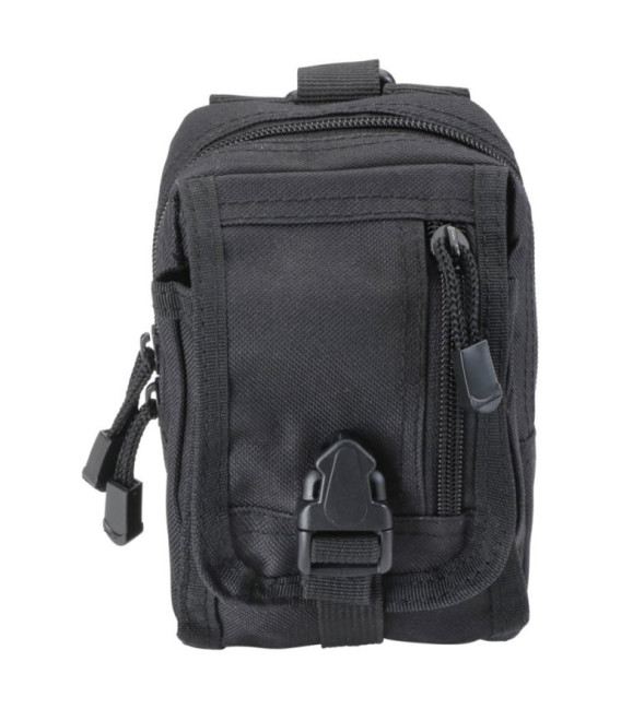 Poche Molle Multi Compartiments Ripstop Noir