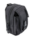 Poche Molle Multi Compartiments Ripstop Noir