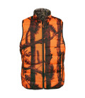 Gilet Chasse Warm Reversible Forest