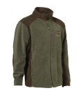 Blouson Chasse Percussion Polairecor Kaki Brodé sanglier