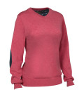 Pull femme chasse Arthemis Club Interchasse rose