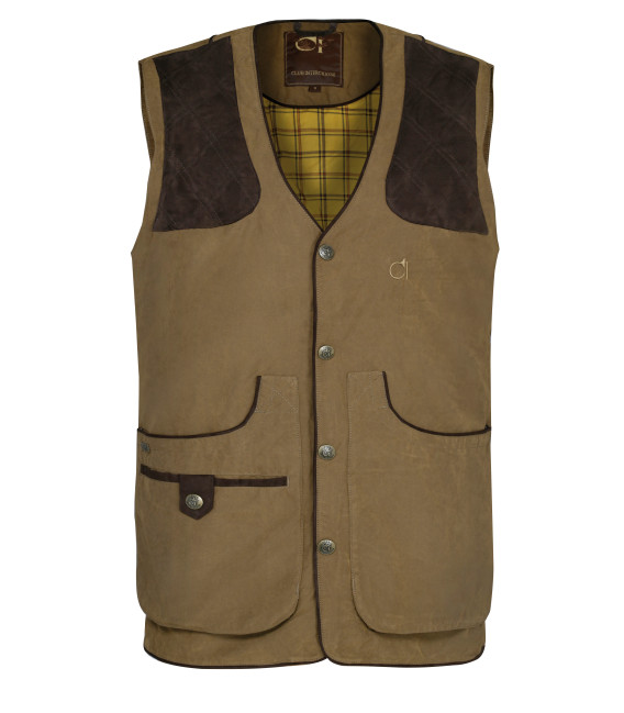 Gilet chasse Cevrus Club Interchasse tabac