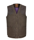 Gilet chasse Brenne Club Interchasse marron