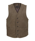 Gilet chasse Brice Club interchasse marron