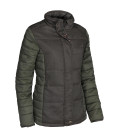 Veste chasse femme matelassée Laura Club Interchasse kaki
